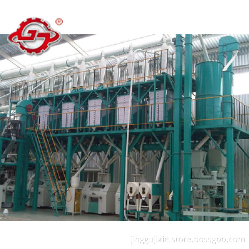maize flour making machine,80T maize flour milling machine